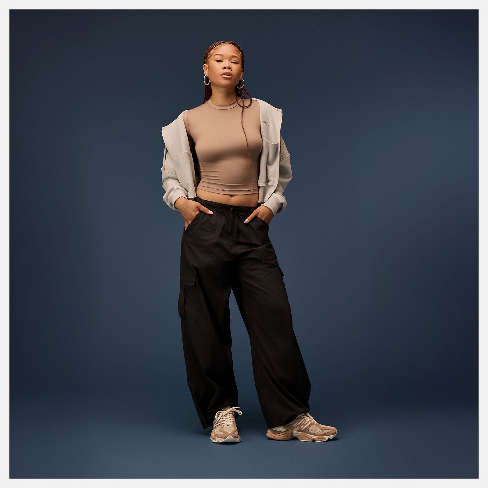 New Balance 9060  -  Earth Shadow with Flat Taupe and Bisque  -  U9060ETN