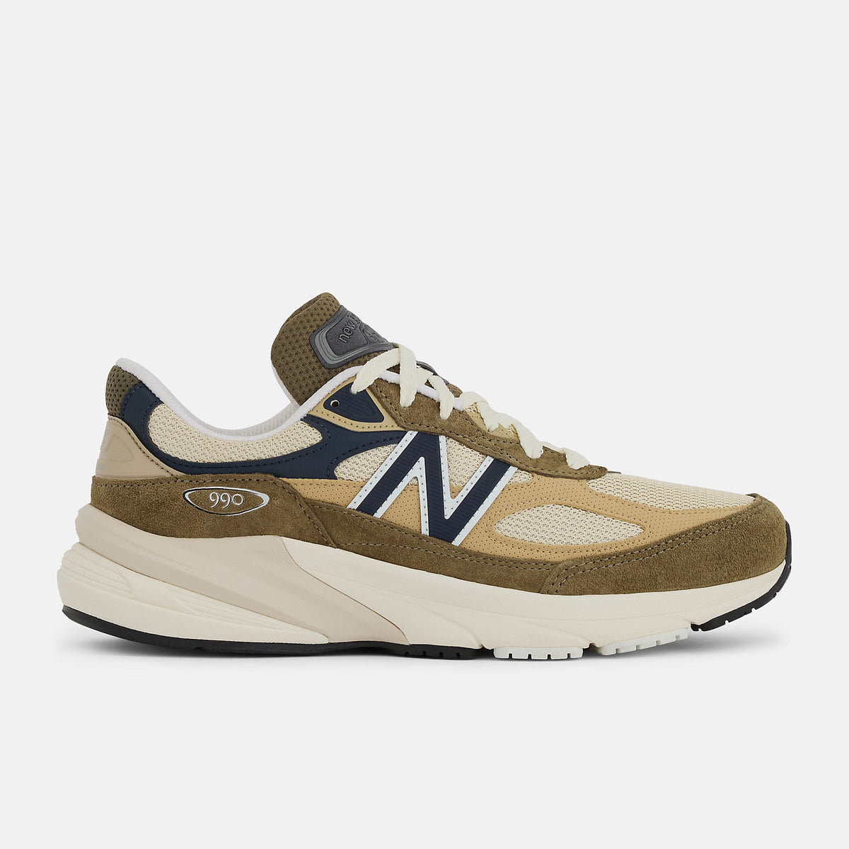 New Balance Made in USA 990v6  -  Dark Camo with Incense and Natural Indigo  -  U990WO6