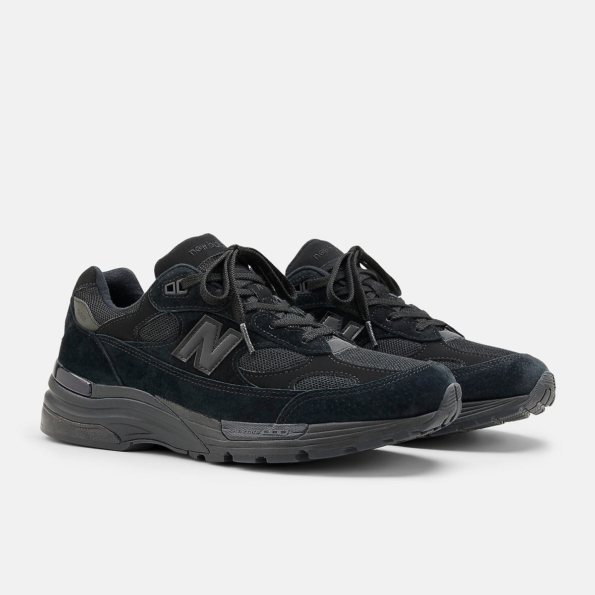 New Balance Made in USA 992 Core  -  BLACK with Black  -   U992TB
