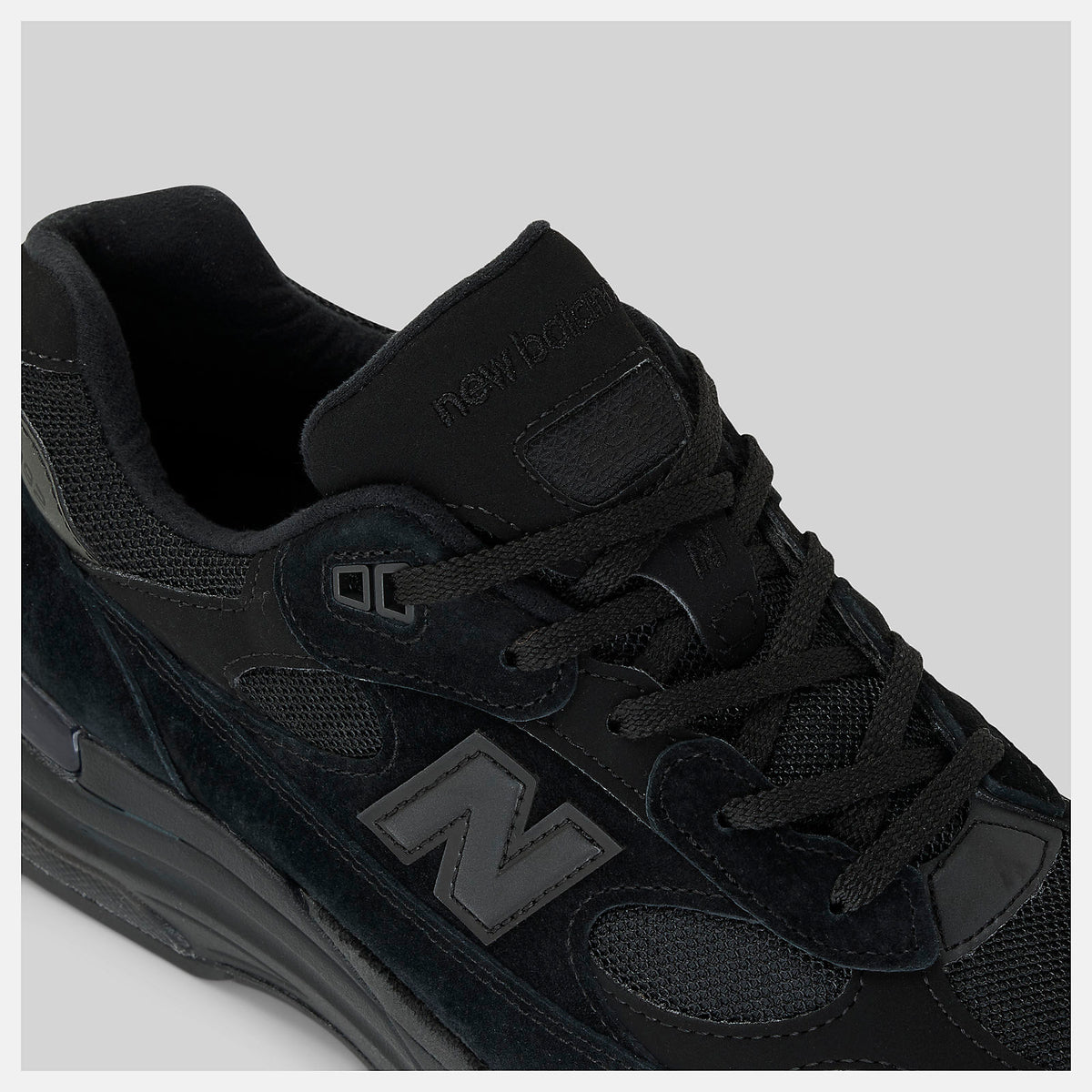 New Balance Made in USA 992 Core  -  BLACK with Black  -   U992TB