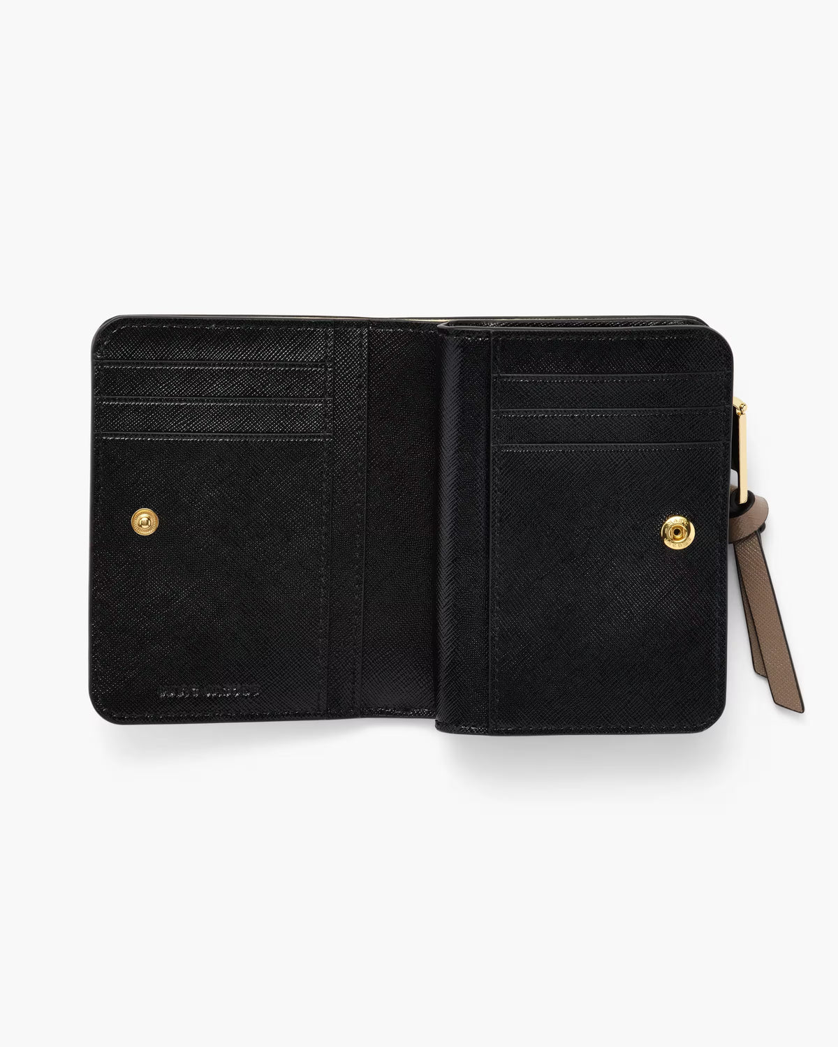 Marc Jacobs The Snapshot Mini Compact Wallet-Cloud white multi