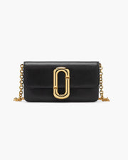 Marc Jacobs Scene Wallet On Chain-Black