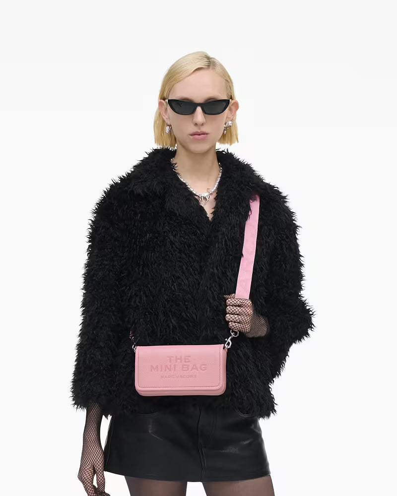 Marc Jacobs The Leather Mini Bag Ribbon Pink
