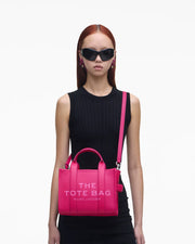 Marc Jacobs The Leather Small Tote Bag -Hot Pink