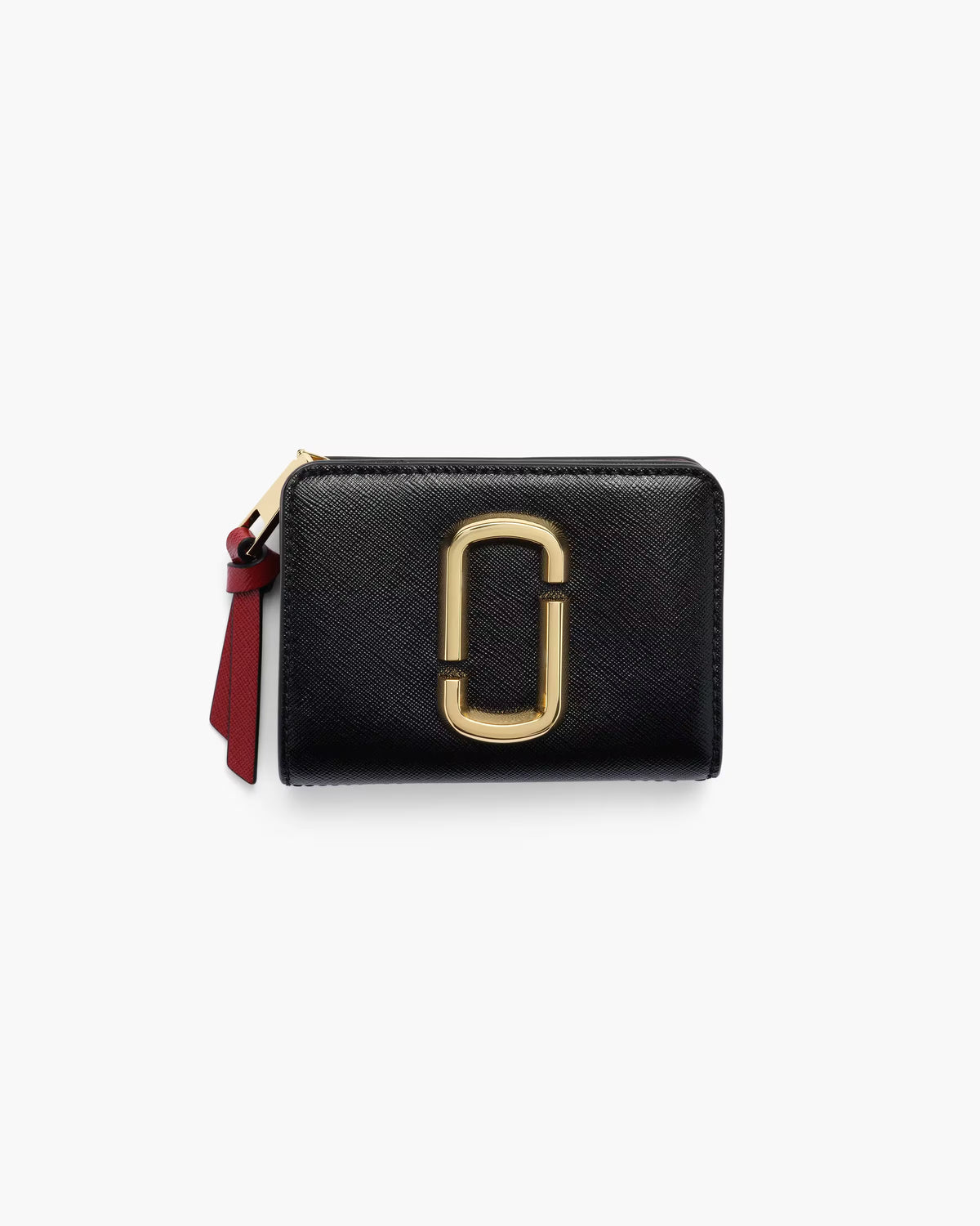 Marc Jacobs The Snapshot Mini Compact Wallet-Black multi