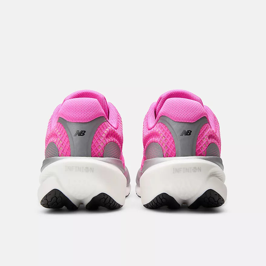 New Balance Women's 1080v15 Breathe  -  PINK HEAT with BLACK  -   W10801IX