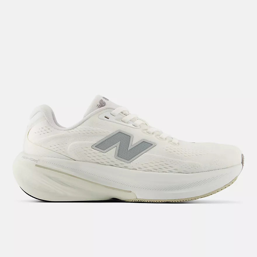 New Balance Women's Fresh Foam X 860v15  -  WHITE with SILVER METALLIC  -   W86019F