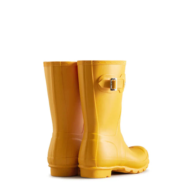 Hunter Women's Original Short Rain Boots - Yellow