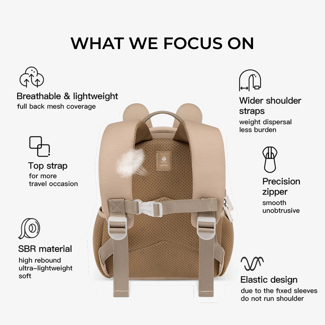 Zoyzoii – Forest Series Kids Backpack (Soft): Rabbit