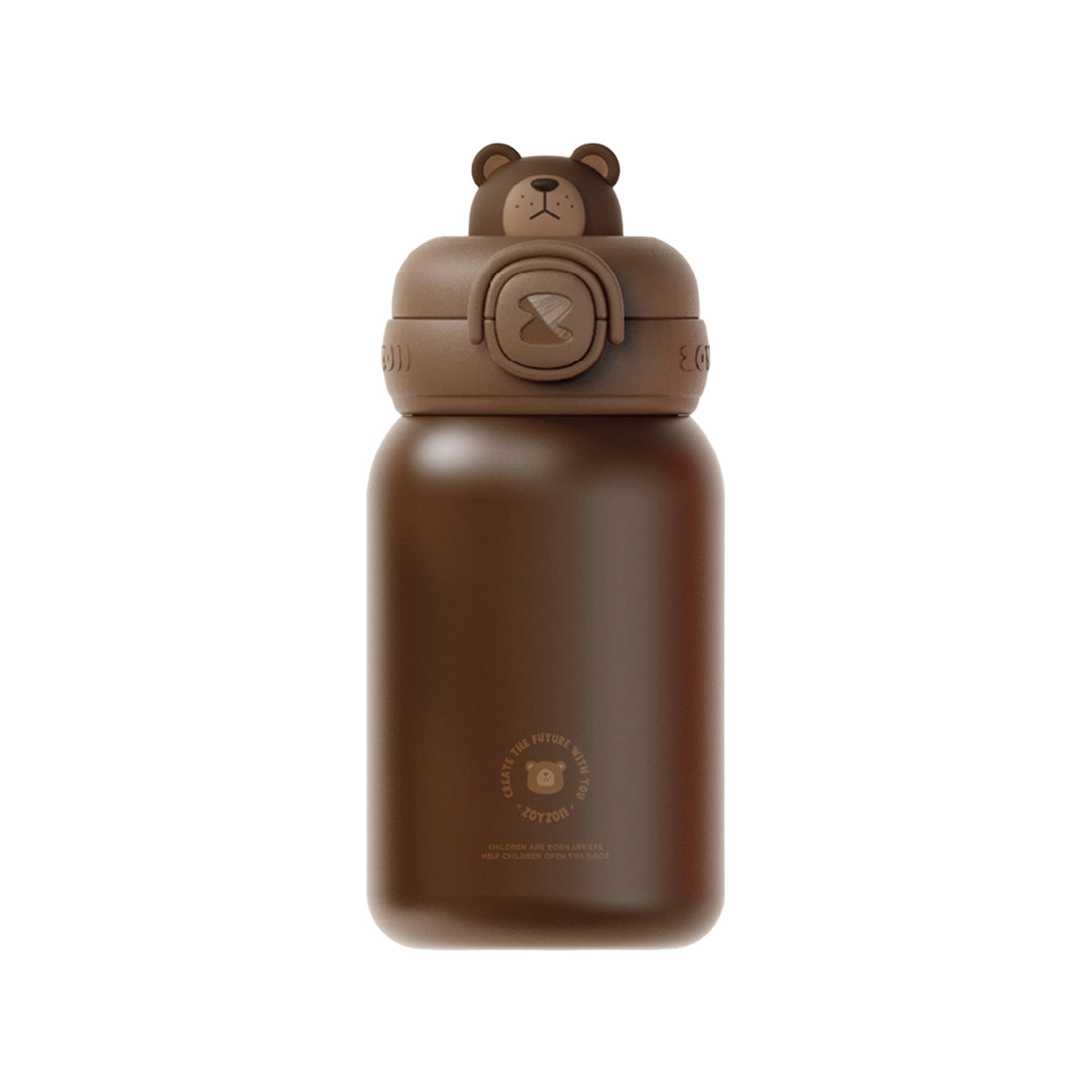 Zoyzoii - Forest Series Thermos Bottle 450ml: Bear