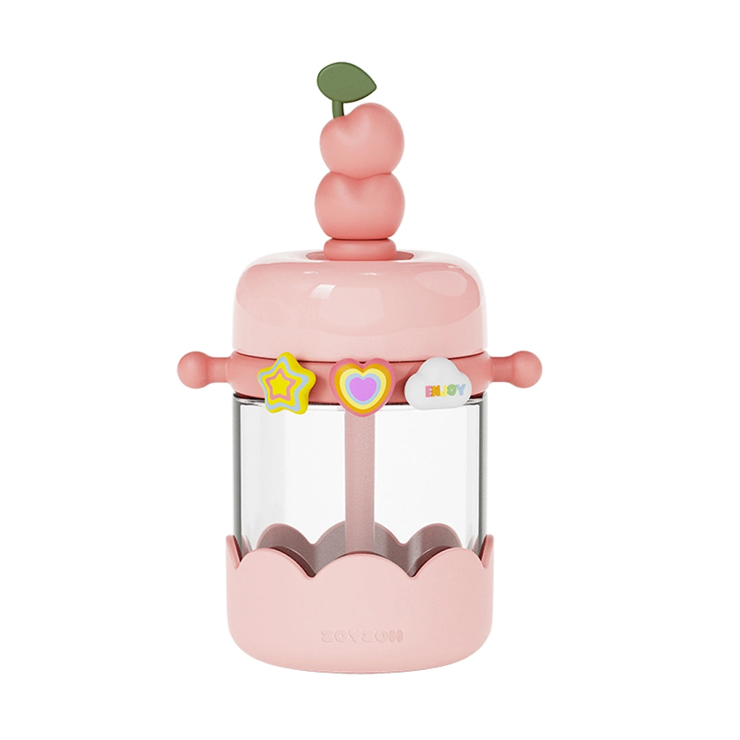Zoyzoii - Tritan™ Drink Bottle 400ml: Cherry