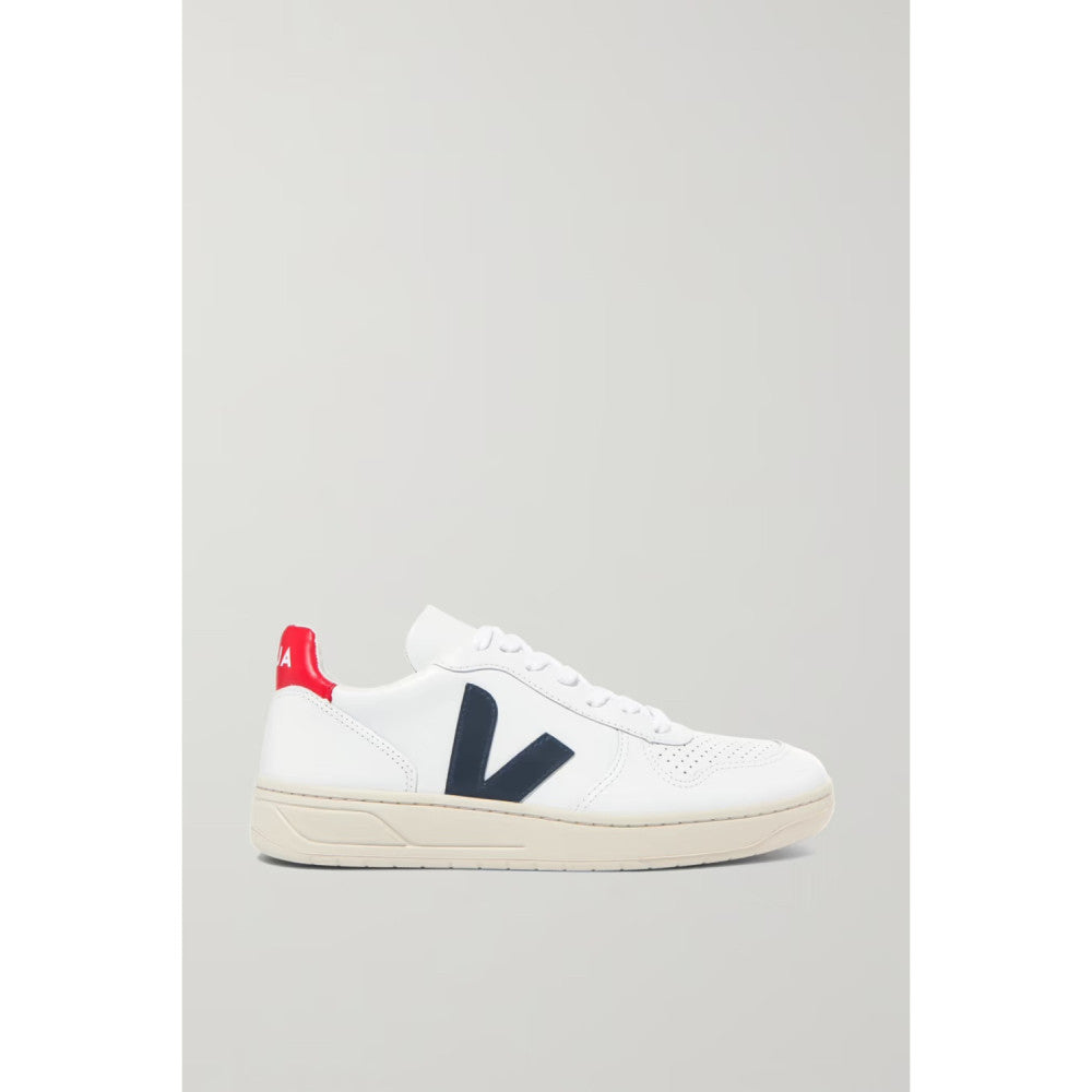 Veja V-10 Extra White Nautico Pekin Kadın Deri Sneaker