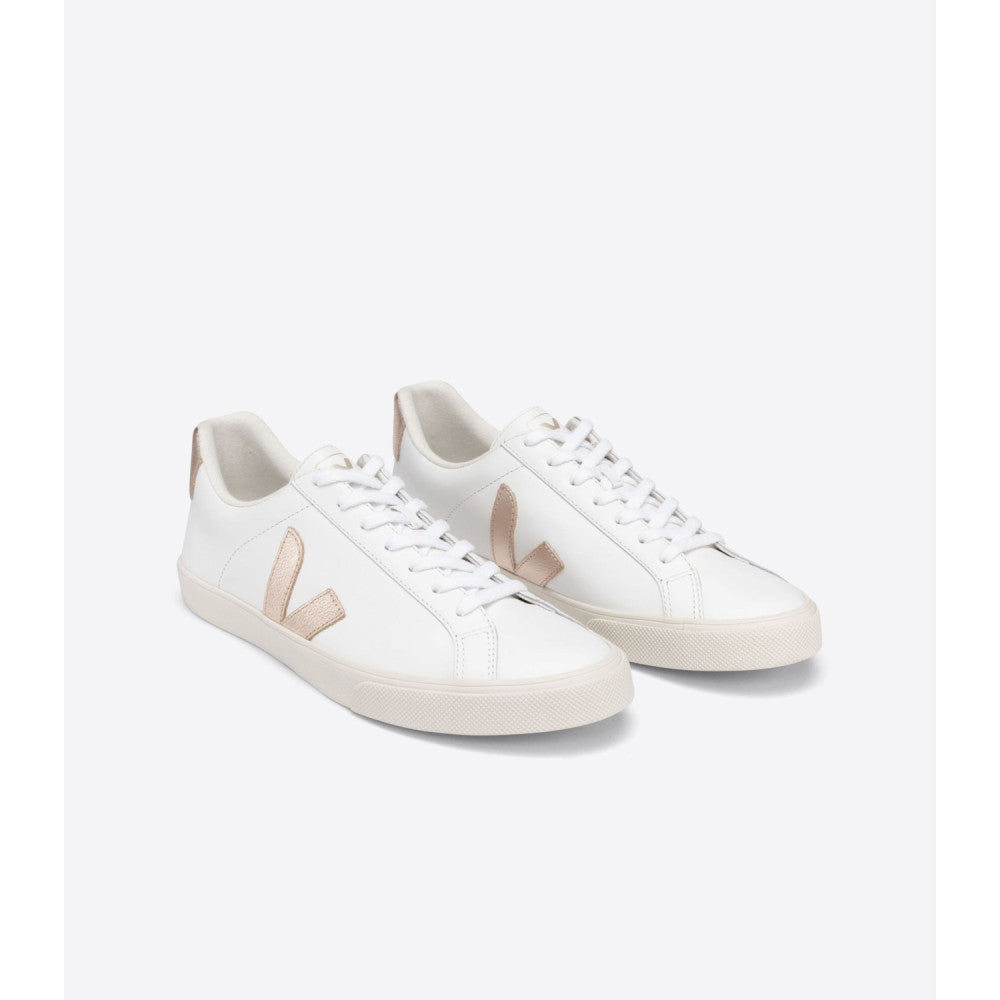 Veja Esplar White/Platine Deri Sneaker