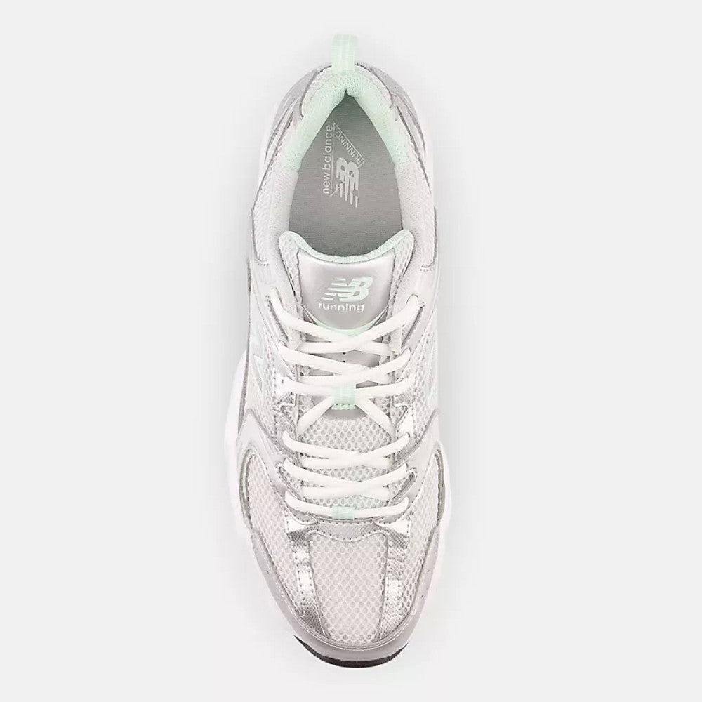 New Balance 530 Sneaker  White with Summer Fog and Cosmic Jade MR530ZEL - HEMEN TESLİMDE
