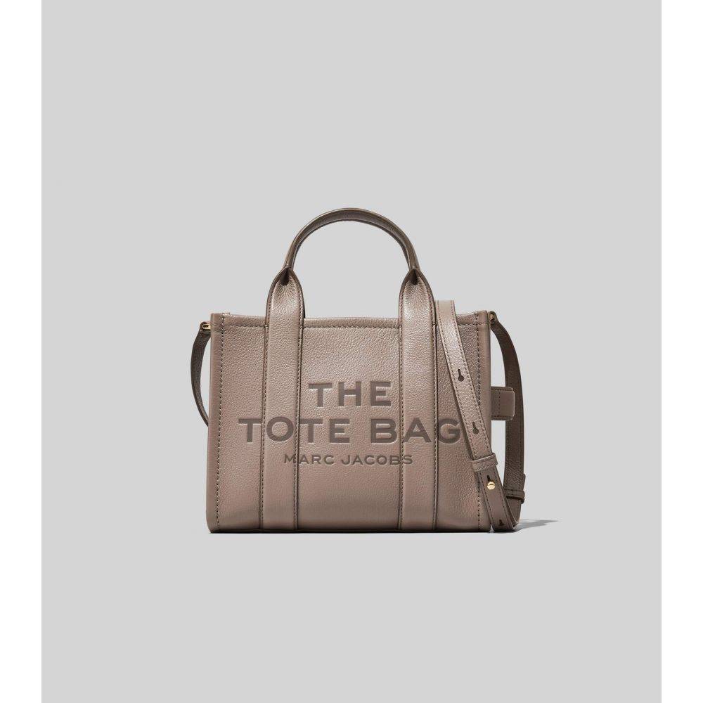Marc Jacobs The Leather Small Tote Bag - Cement