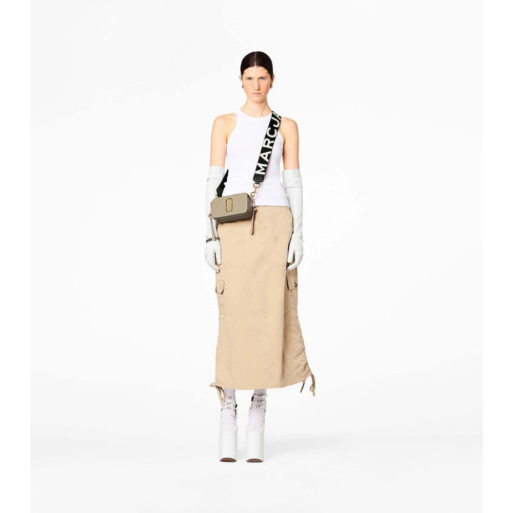 Marc Jacobs Snapshot Khaki Multi Kadın Deri Çanta