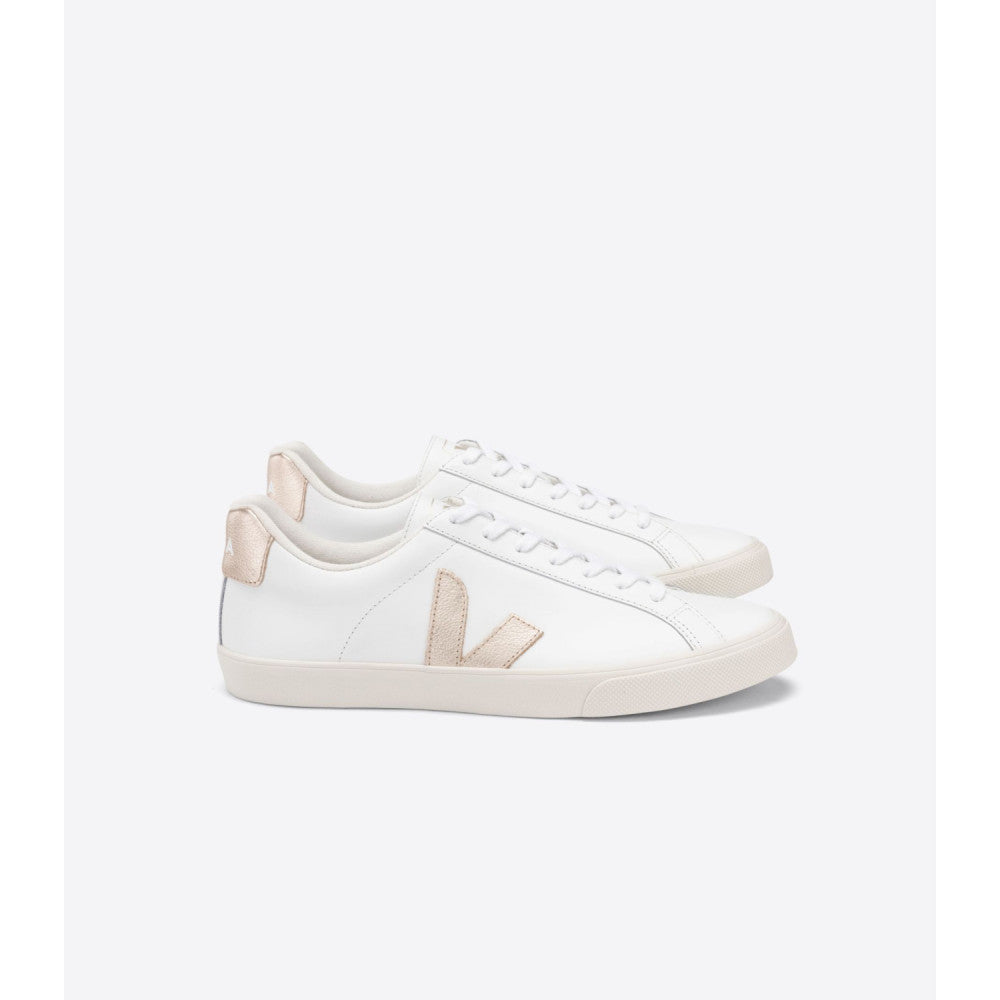 Veja Esplar White/Platine Deri Sneaker