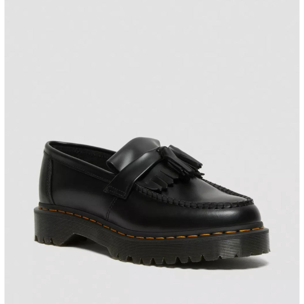 Dr.Martens Adrian Bex Smooth Leather Tassel Loafers  -  Black — Smooth Leather
