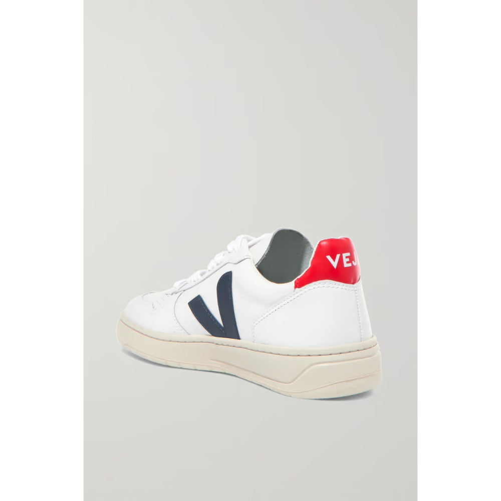 Veja V-10 Extra White Nautico Pekin Kadın Deri Sneaker