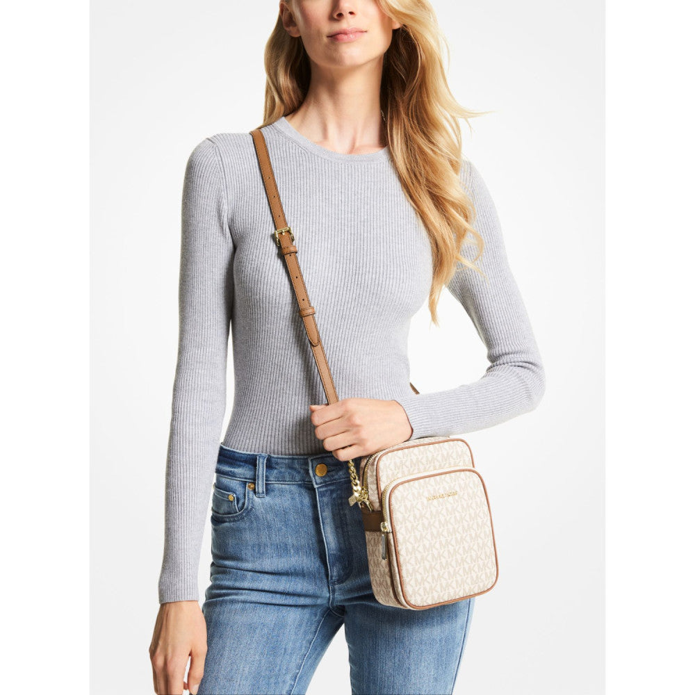 Michael Kors Jet Set Travel Medium Logo Crossbody Kadın Çanta