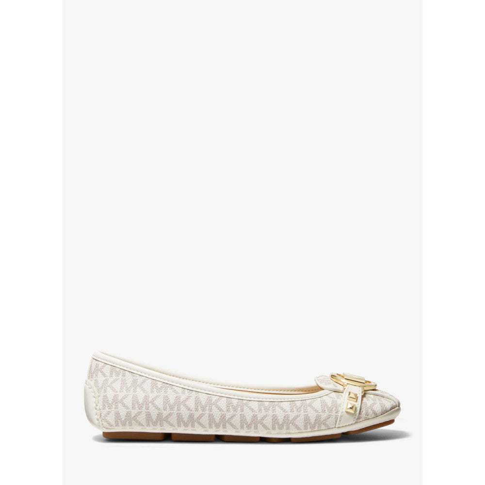 Michael Kors Fulton Studded Logo Moccasin Vanilla Babet