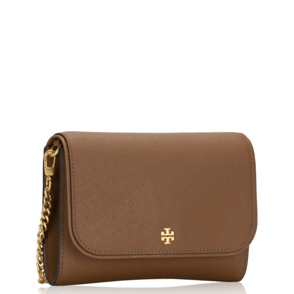 Tory Burch Emerson Chain Wallet Moose Deri Çanta