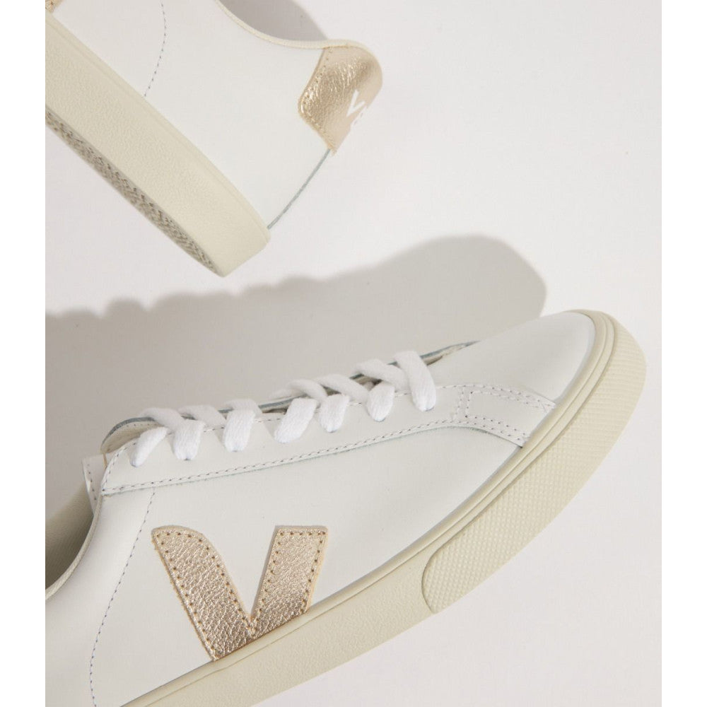 Veja Esplar White/Platine Deri Sneaker