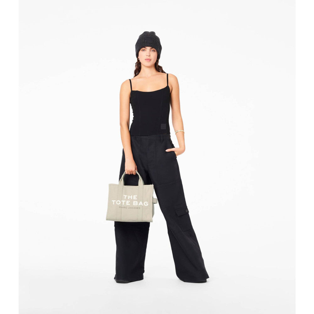 Marc Jacobs The Medium Canvas Tote Beige Bag - HEMEN TESLİMDE