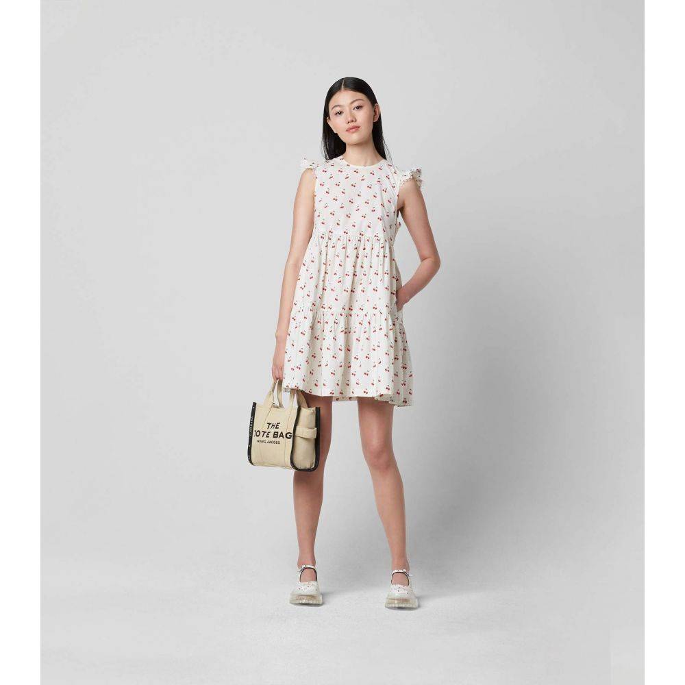 Marc Jacobs The Jacquard Small Tote Bag - Warm Sand - HEMEN TESLİMDE
