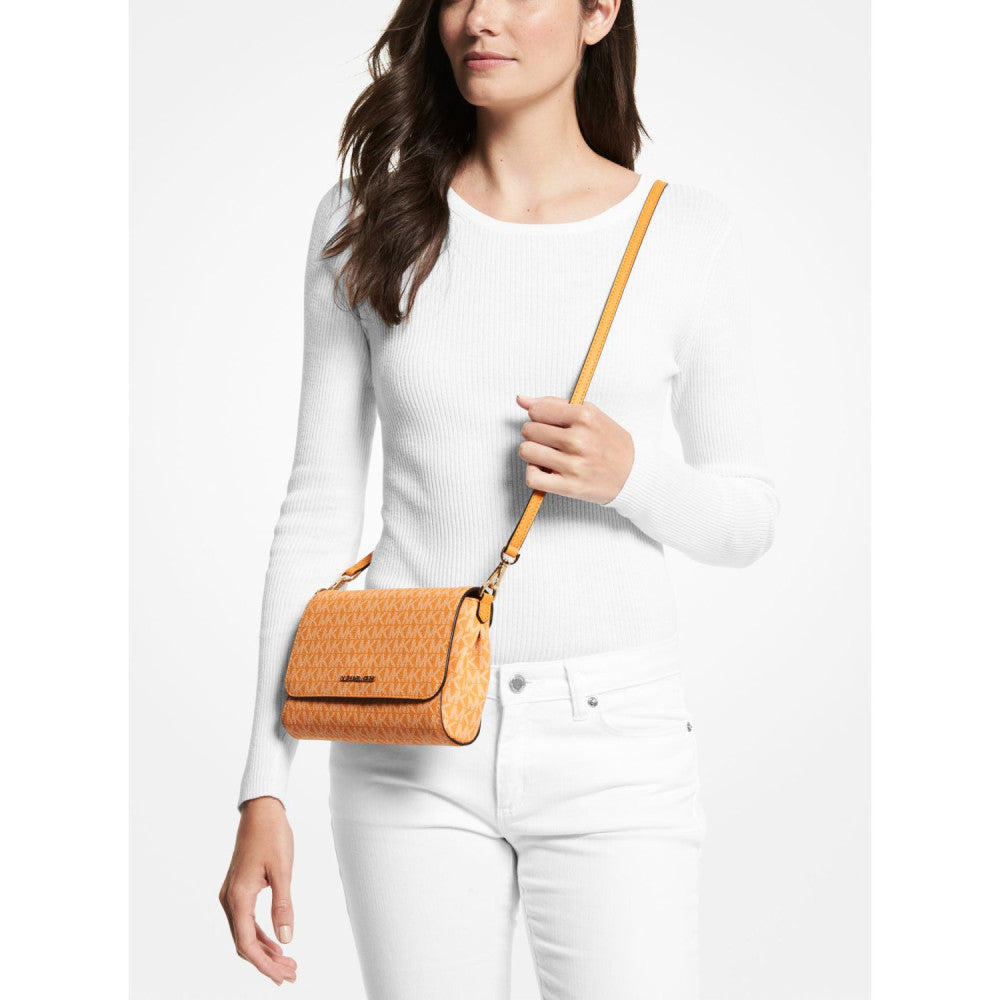 Michael Kors Medium Logo Convertible Crossbody Kadın Deri Çanta