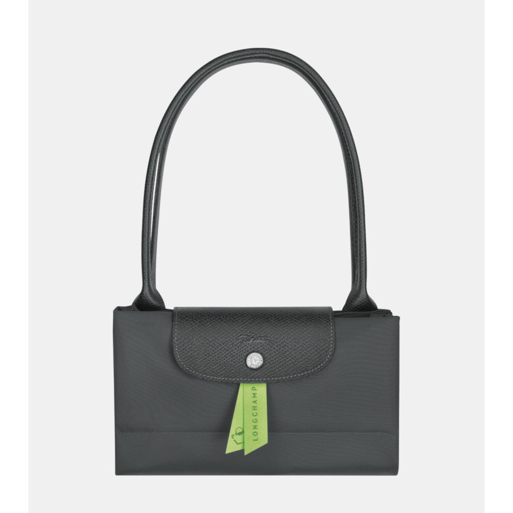 Longchamp Le Pliage Green L Tote Bag Graphite - Hemen Teslimde