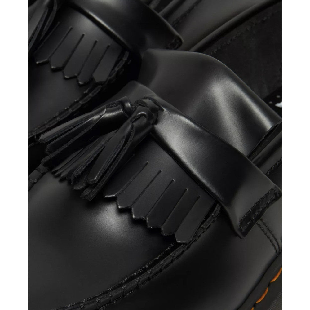 Dr.Martens Adrian Bex Smooth Leather Tassel Loafers  -  Black — Smooth Leather