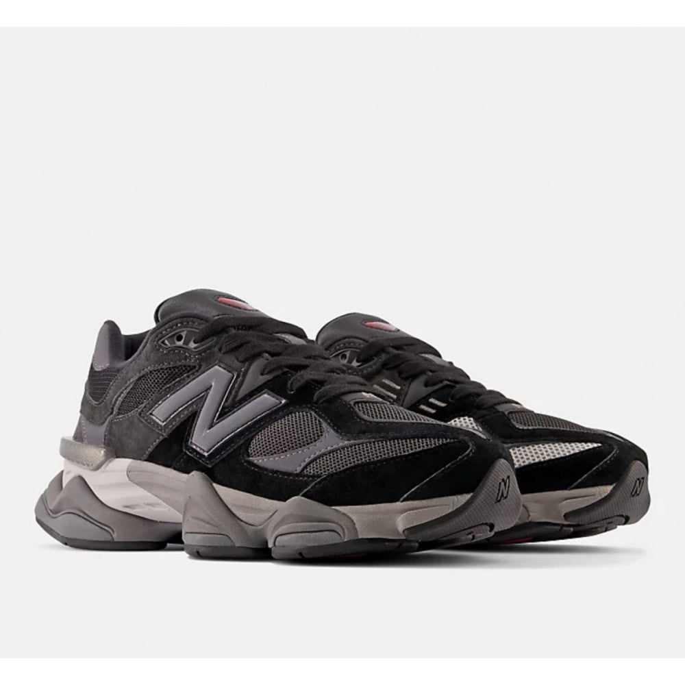 New Balance 9060  -  BLACK with CASTLEROCK and Rain Cloud  -  U9060BLK