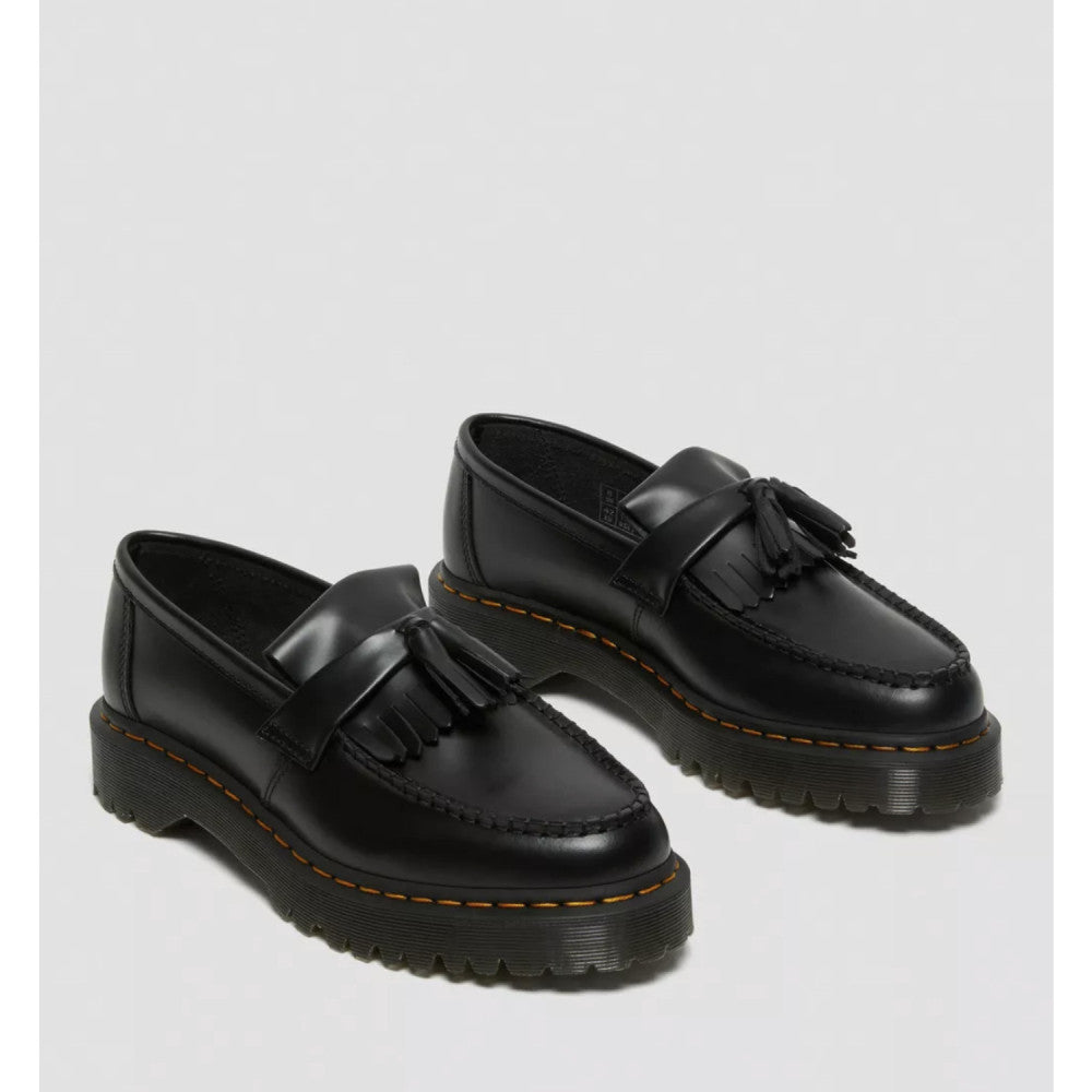 Dr.Martens Adrian Bex Smooth Leather Tassel Loafers  -  Black — Smooth Leather
