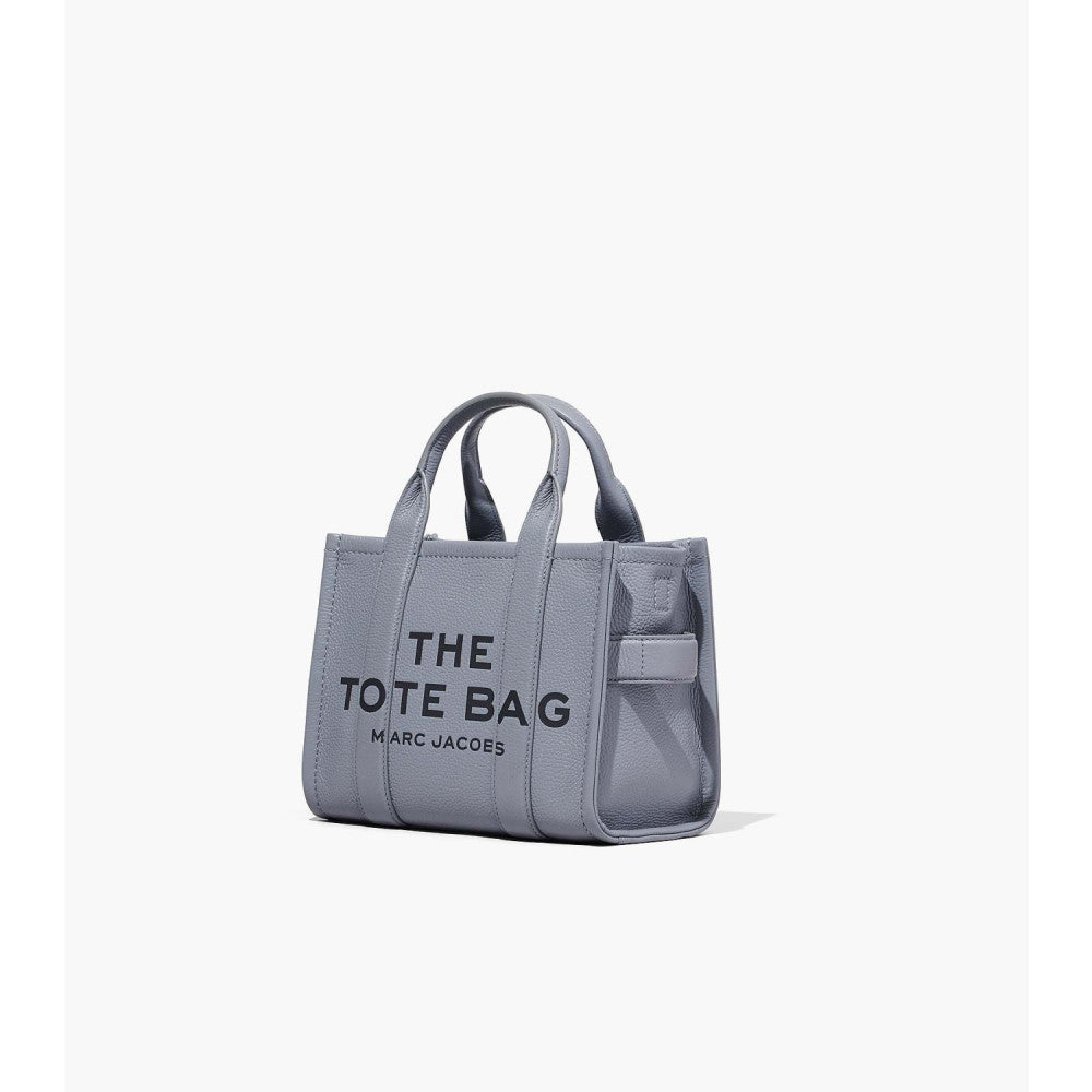 Marc Jacobs The Leather Small Tote Wolf Grey - HEMEN TESLİMDE