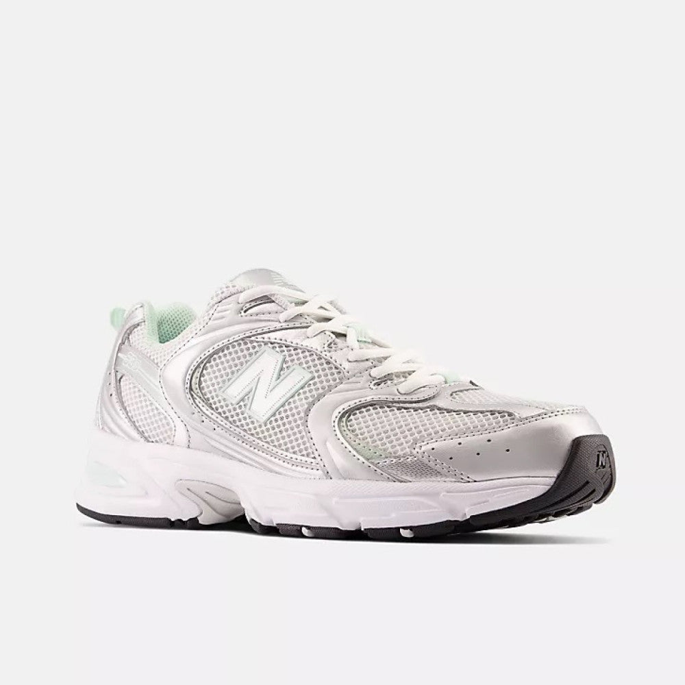 New Balance 530 Sneaker  White with Summer Fog and Cosmic Jade MR530ZEL - HEMEN TESLİMDE