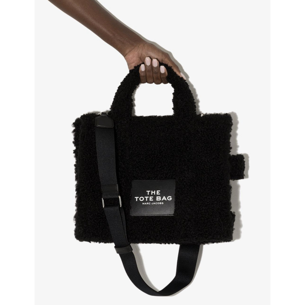 Marc Jacobs Teddy Black Medium Tote Çanta