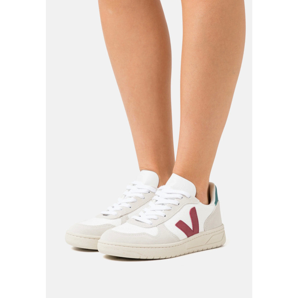 Veja V10 B-Mesh White Marsala Brittany Women Sneaker