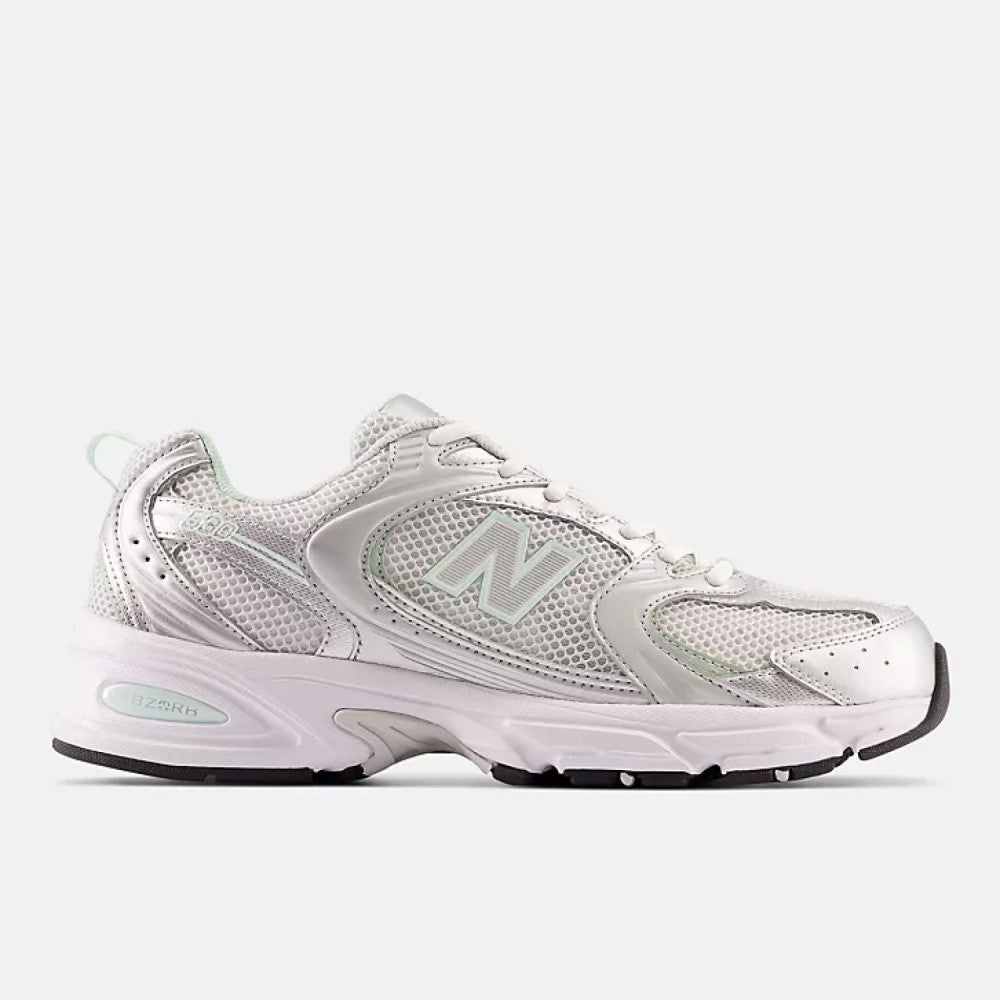 New Balance 530 Sneaker  White with Summer Fog and Cosmic Jade MR530ZEL - HEMEN TESLİMDE