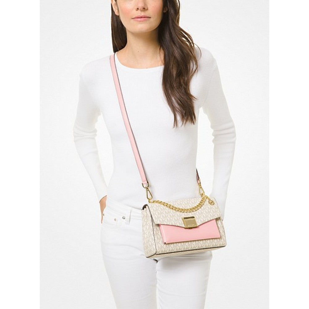 Michael Kors Lita Medium Two-Tone Powder Blush Multi Kadın Çanta - Hemen Teslimde