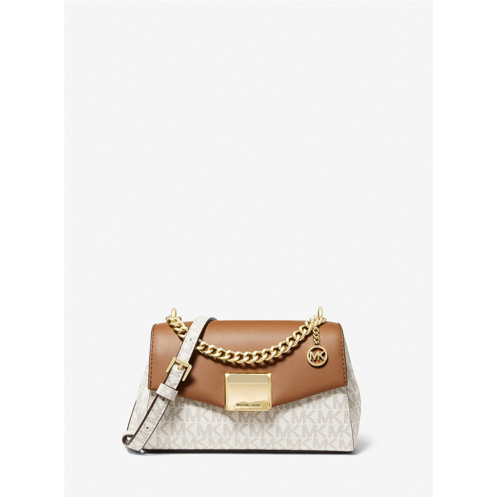 Michael Kors Small Lita Kadın Vanilla  Deri Çanta