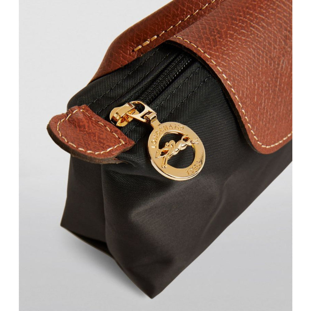 Longchamp Le Pliage Original Pouch With Handle - Black