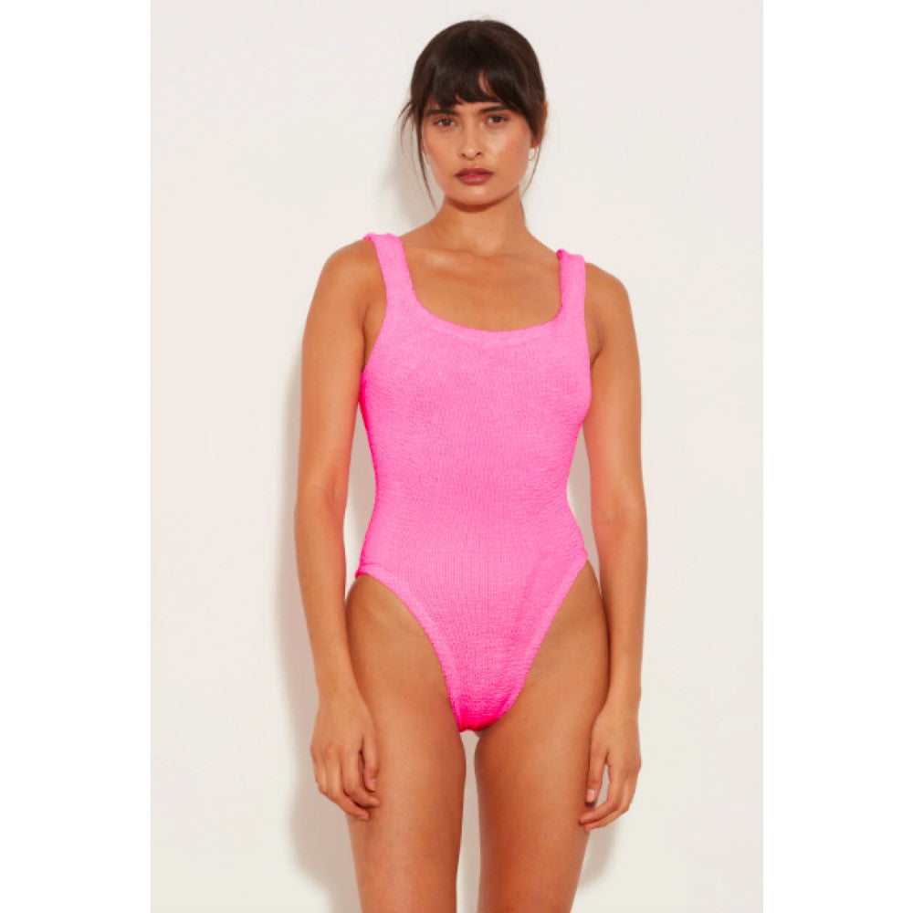 Hunza G Square Neck Swim Bubblegum