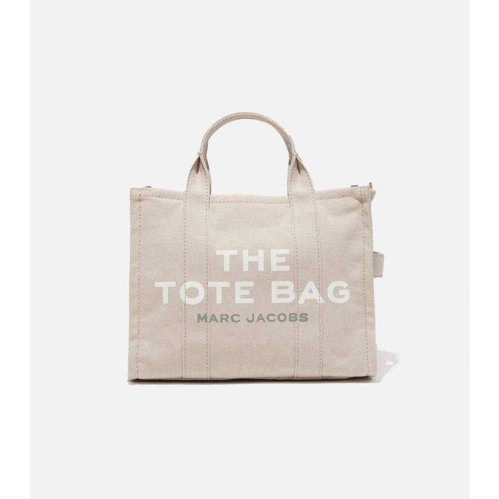 Marc Jacobs The Medium Canvas Tote Beige Bag - HEMEN TESLİMDE
