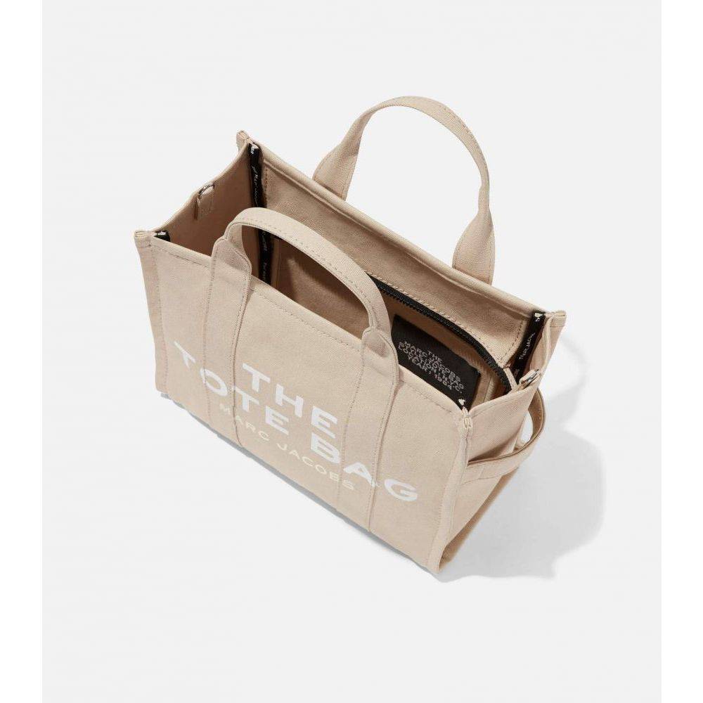 Marc Jacobs The Medium Canvas Tote Beige Bag - HEMEN TESLİMDE
